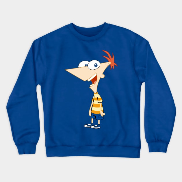 Phineas Crewneck Sweatshirt by LuisP96